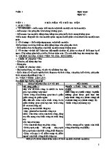Giáo án Hình học 12 - Tiết 1 đến tiết 18